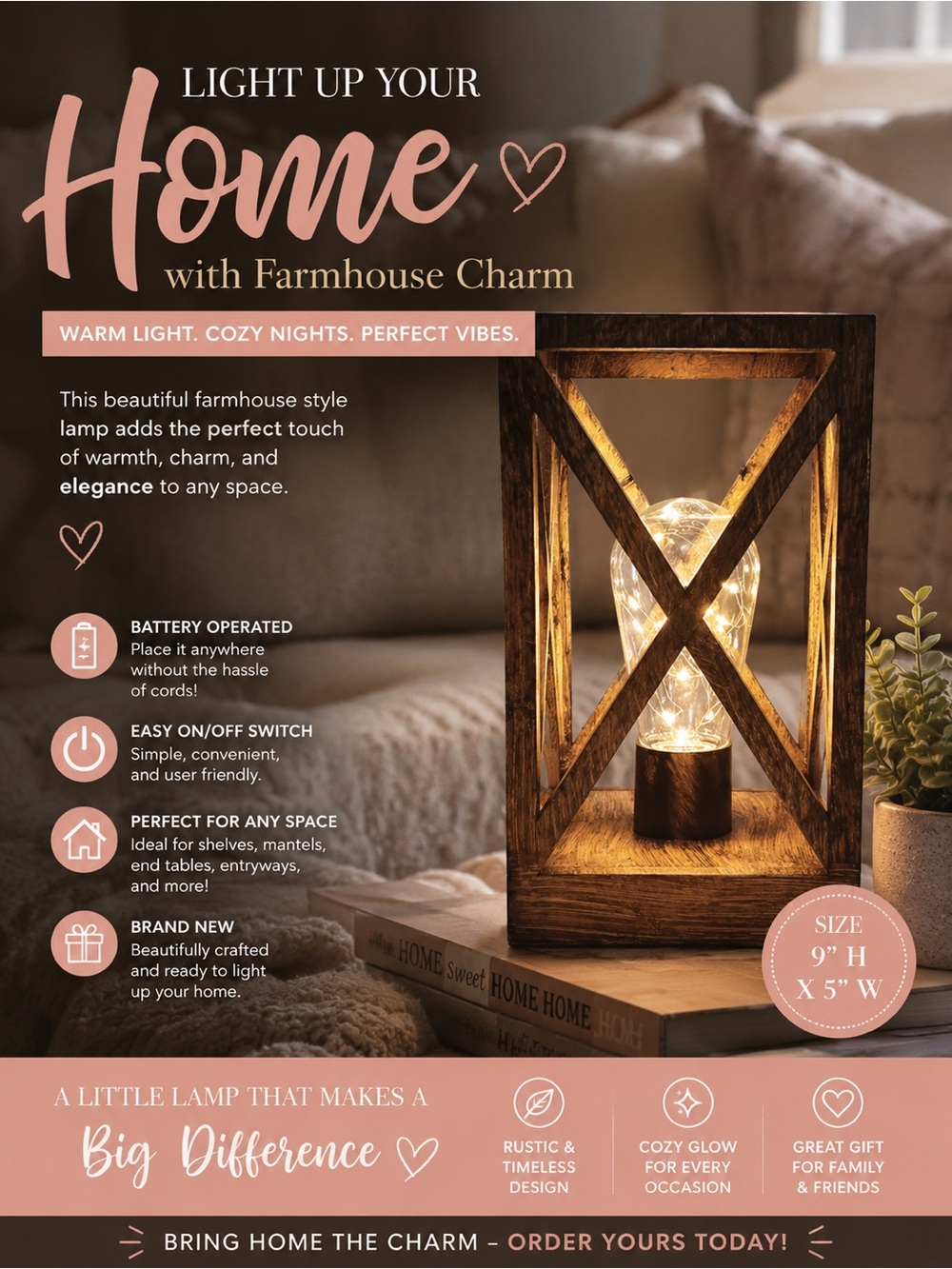 Farmhouse Lamp